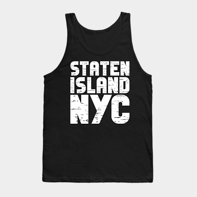 Staten Island Tank Top by colorsplash